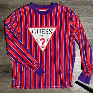 Guess Striped T-Shirt (XL)